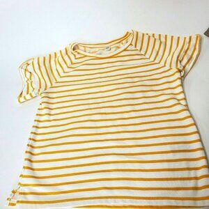 Old Navy Women's Size Small Striped Tee Ruffled Sleeve